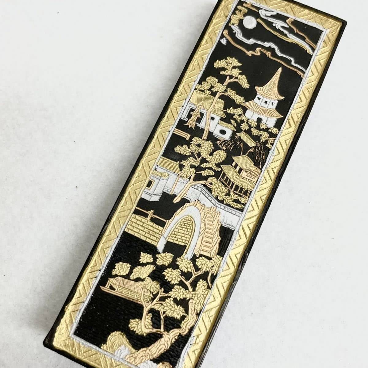 墨　唐墨　「寒山寺」兪越詩　曹素功 2025年最新】墨 寒山寺の人気アイテム - メルカリ